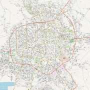 نقشه pdf شهر رشت