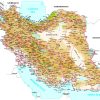 نقشه وکتور ایران انگلیسی
