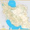 نقشه توریستی ایران فارسی