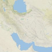 نقشه ایران ArcGis NatGeo