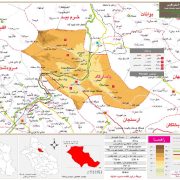 نقشه تقسیمات شهرستان پاسارگاد