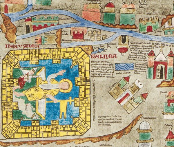 نقشه جهان 1234 میلادی