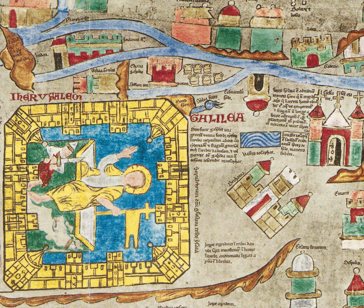 ترین نقشه جهان در 1234 میلادی