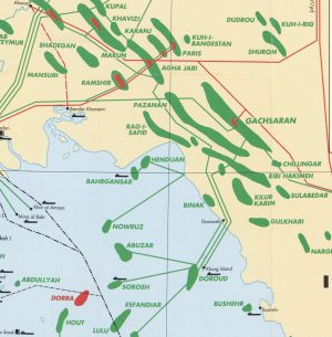 نقشه انرژی خلیج فارس,خلیج فارس