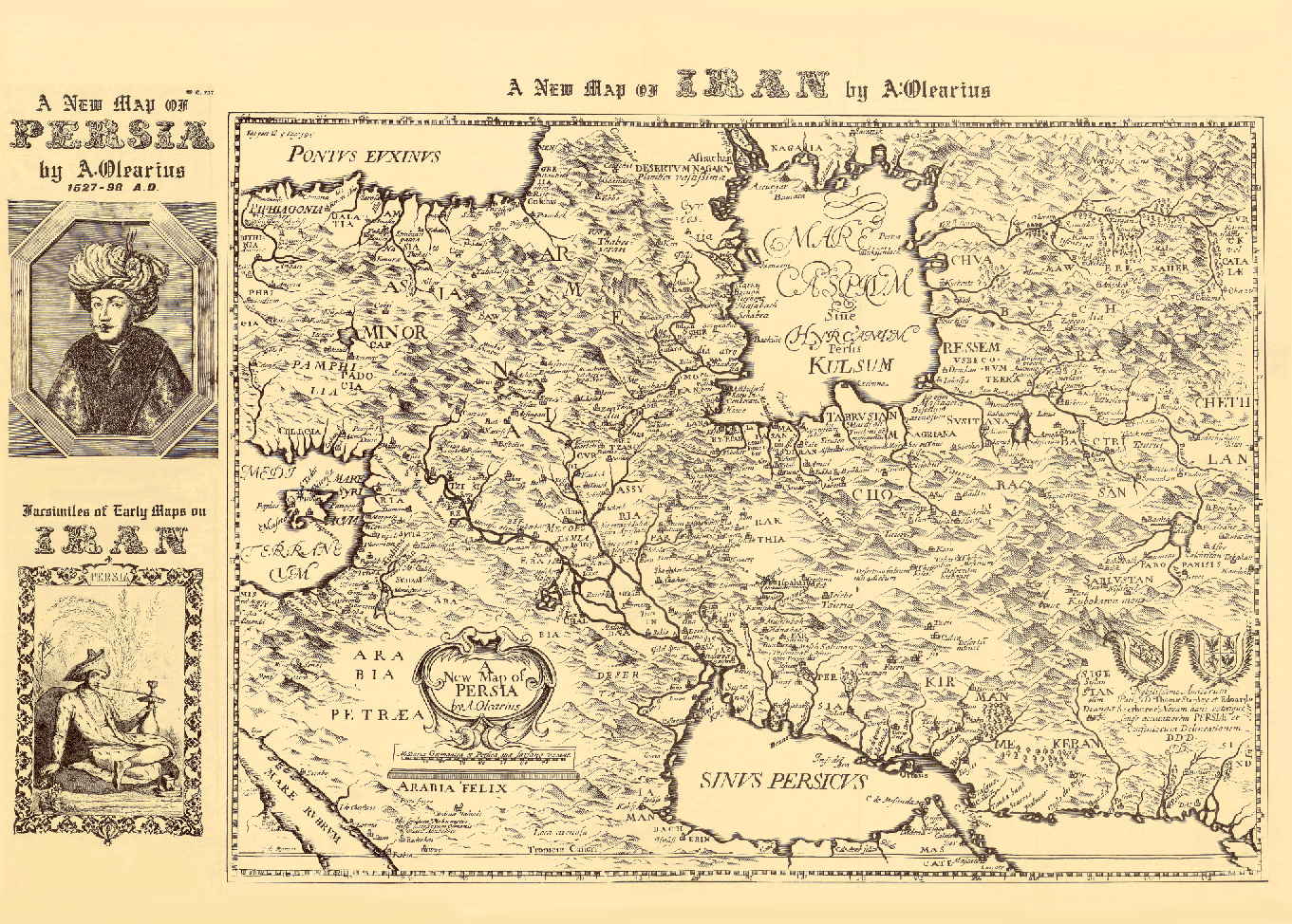 نقشه ایران 1527 میلادی