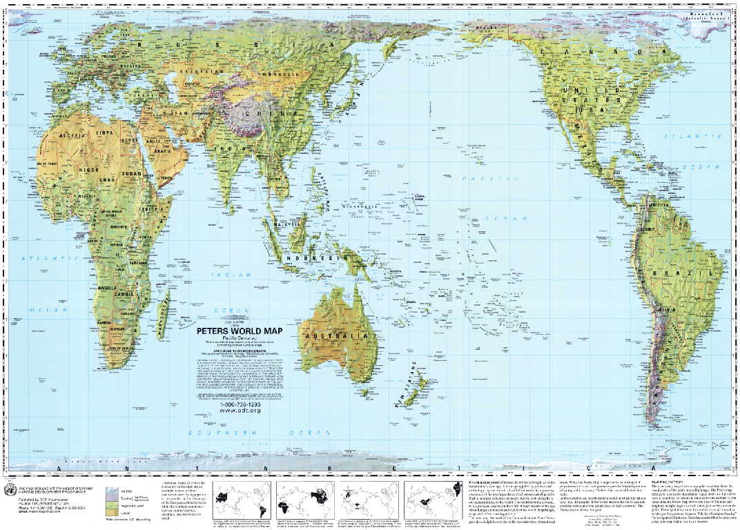 نقشه جهان 2004 میلادی