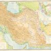 نقشه ژئومورفولوژی ایران روسی