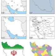 IRAN Vector Maps Pack-English