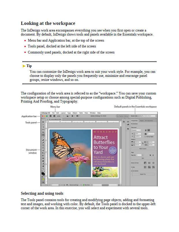 Adobe Indesign 2019 Classroom In A Book