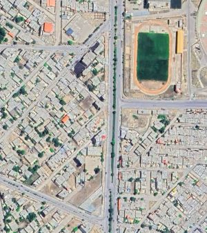 بزرگنمایی شهر یاسوج نسخه ژئورفرنس