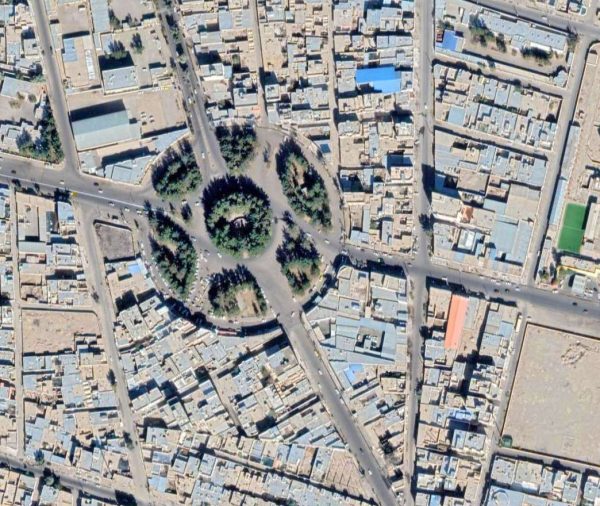 تصویر هوایی شهر زاهدان