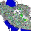 نقشه وکتور ایران OSM