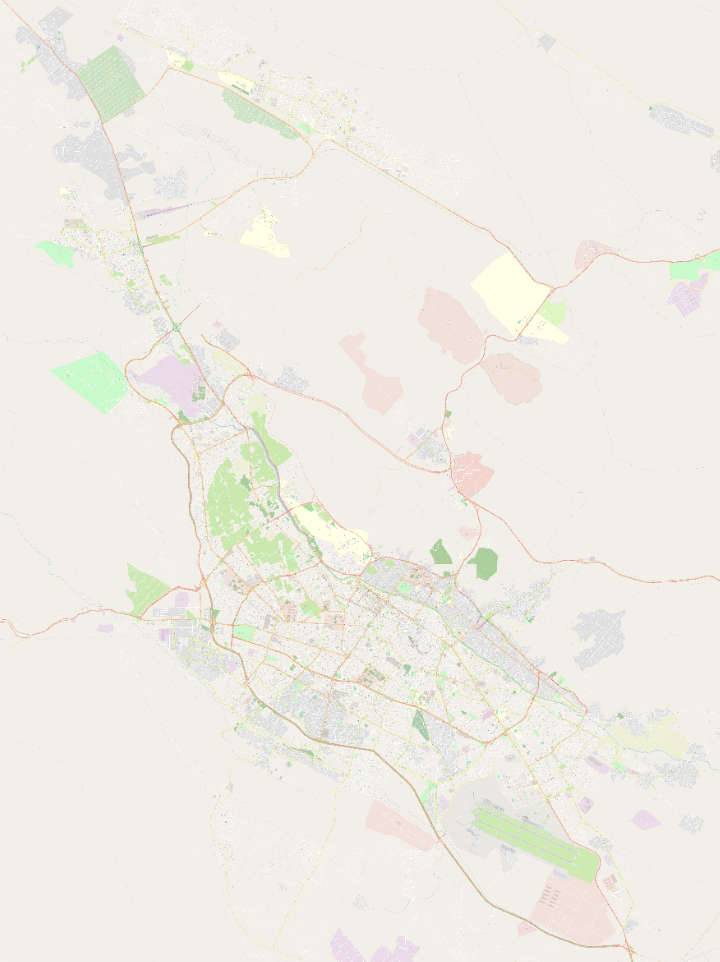 نقشه gis شهر شیراز