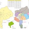 نقشه تقسیمات کشوری استان یزد