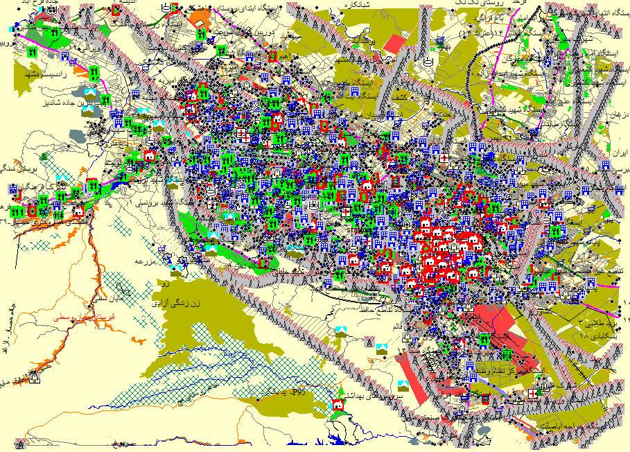 Mashhad City Map Osm