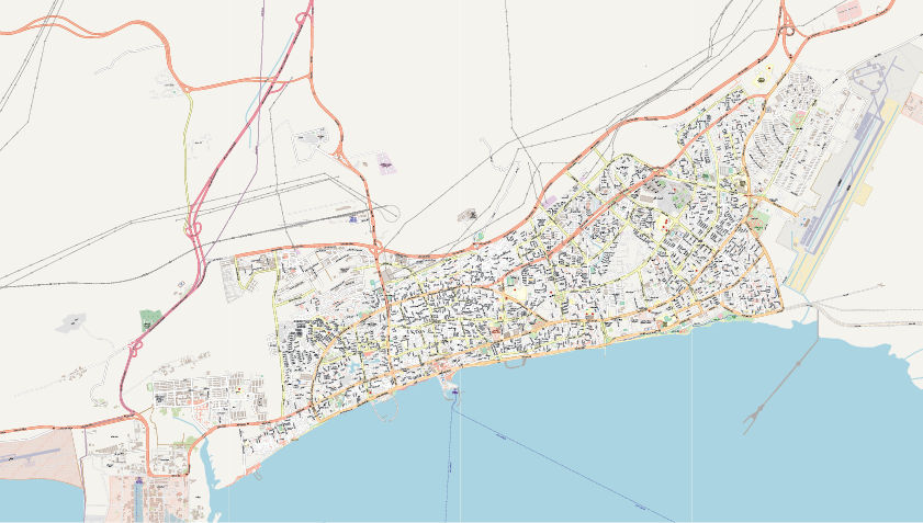 نقشه pdf شهر بندرعباس