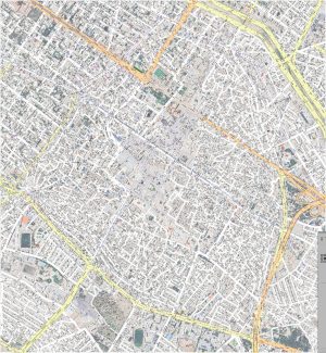 نقشه منطقه 8 شهرداری شیراز
