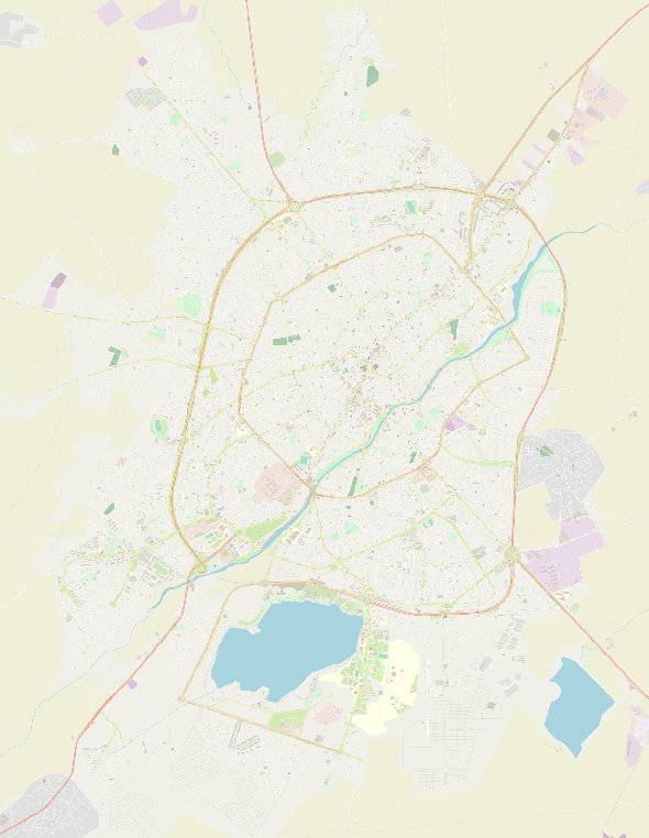 نقشه Gis شهر اردبیل
