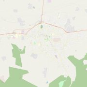 نقشه Gis شهر گرگان