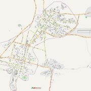 نقشه pdf شهر لار فارس
