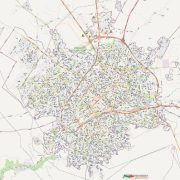 نقشه Pdf شهر ارومیه