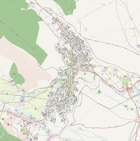 نقشه Pdf شهر خرم آباد