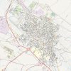 نقشه pdf شهر یزد
