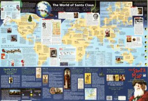 نقشه بابا نوئل در جهان ۲۰۰۱ میلادی