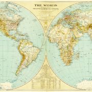 نقشه جهان ۱۹۳۵ میلادی