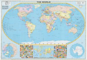 نقشه جهان ۲۰۱۳ میلادی