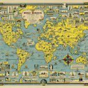 نقشه عجایب جهان ۱۹۳۹ میلادی
