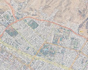 باباکوهی و مرکز پیاده شیراز