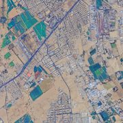 عکس هوایی شهر چهار دانگه