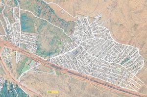 نقشه شهرک جوادیه و پردیس شیراز با تصویر ماهواره