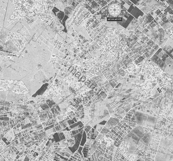 نقشه محمد شهر با تصویر ماهواره
