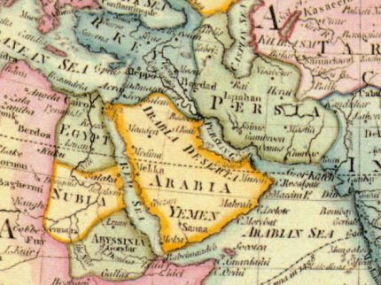 The eastern and western hemispheres in 1808