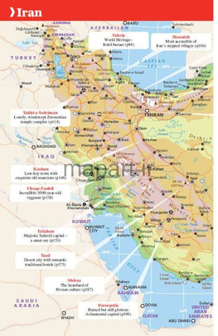 iran lonely planet