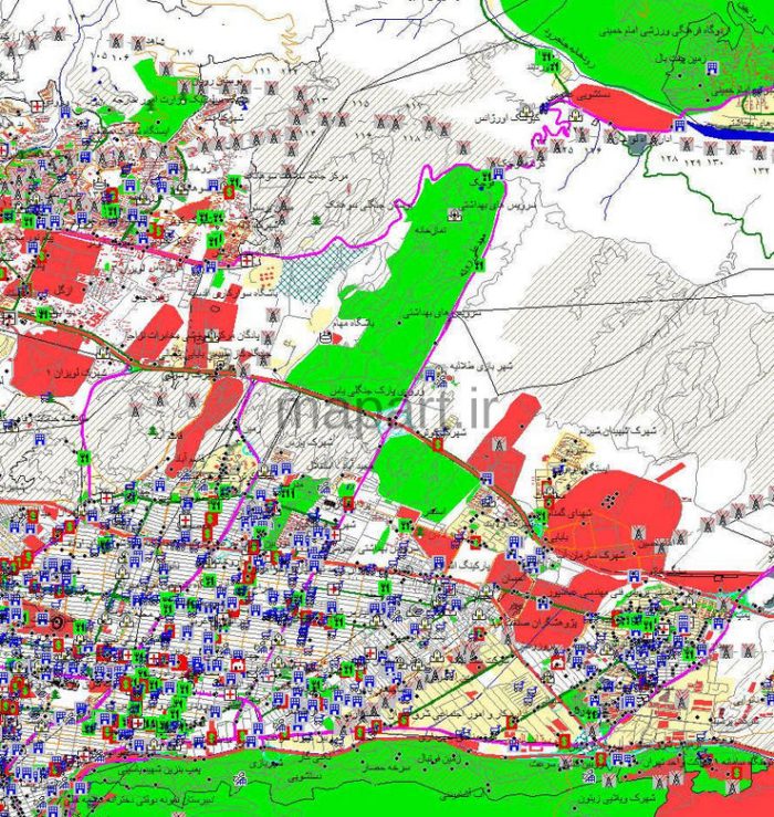 شیپ فایل ایران OSM - تصویر 2