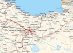 iran vector map english