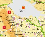 نقشه تقسیمات شهرستان شیراز - تصویر 2
