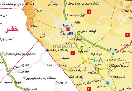 اطلاعات شهرستان فسا
