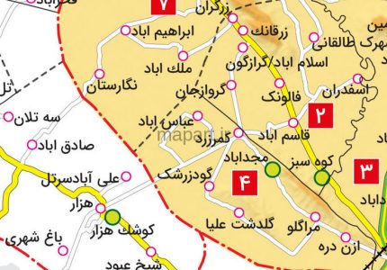 اطلاعات شهرستان مرودشت