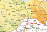 نقشه تقسیمات شهرستان ممسنی - تصویر 2