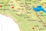 نقشه تقسیمات شهرستان کازرون - تصویر 2
