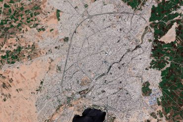 تصویر ماهواره شهر اردبیل