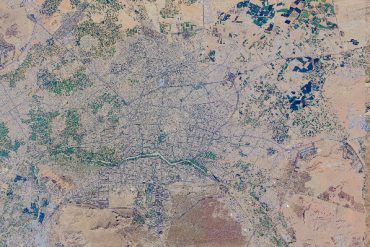 تصویر ماهواره شهر اصفهان
