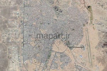 تصویر ماهواره شهر زاهدان