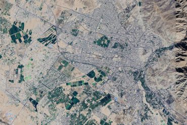 تصویر ماهواره شهر کرج