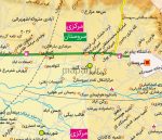 نقشه شهرستان سروستان - تصویر 2