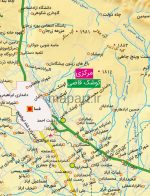جدیدترین نقشه شهرستان فسا با جزییات